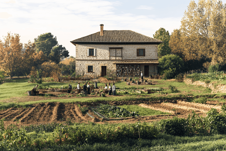 Un proyecto transforma una antigua estructura en un espacio de aprendizaje para conservar y revitalizar conocimientos y modos de vida rurales tradicionales.