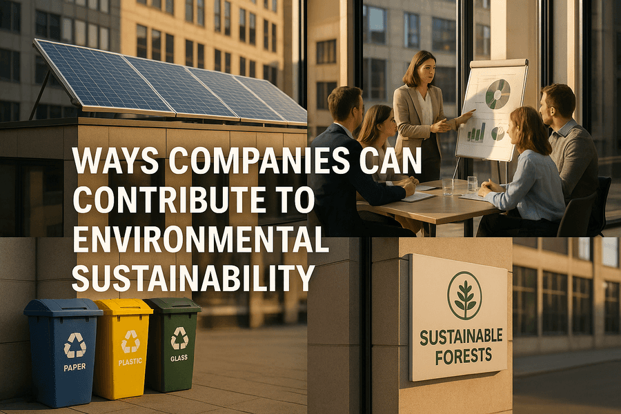 En el entorno empresarial actual, adoptar energías renovables, optimizar la sostenibilidad y desarrollar productos ecológicos es clave para proteger el planeta.